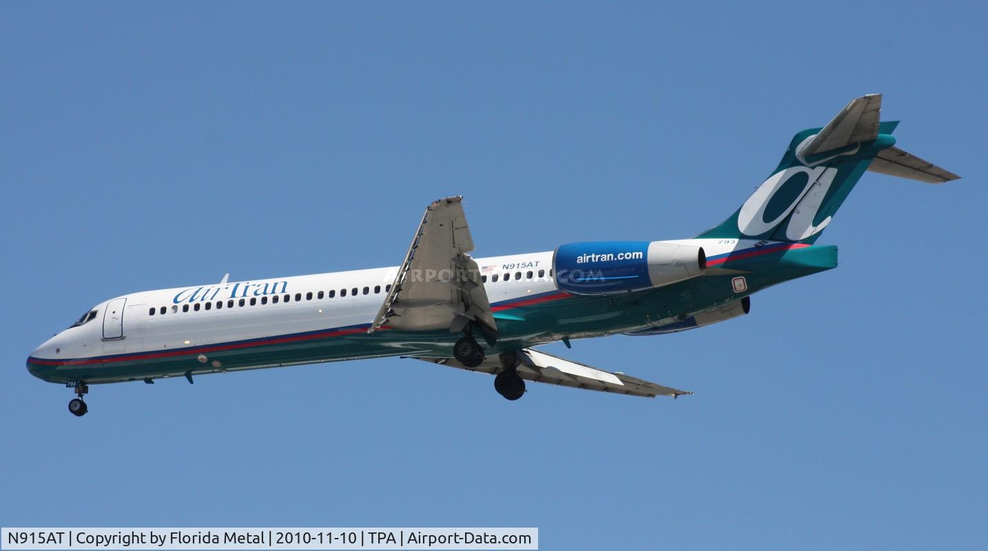 N915AT, 2001 Boeing 717-200 C/N 55085, Air Tran 717
