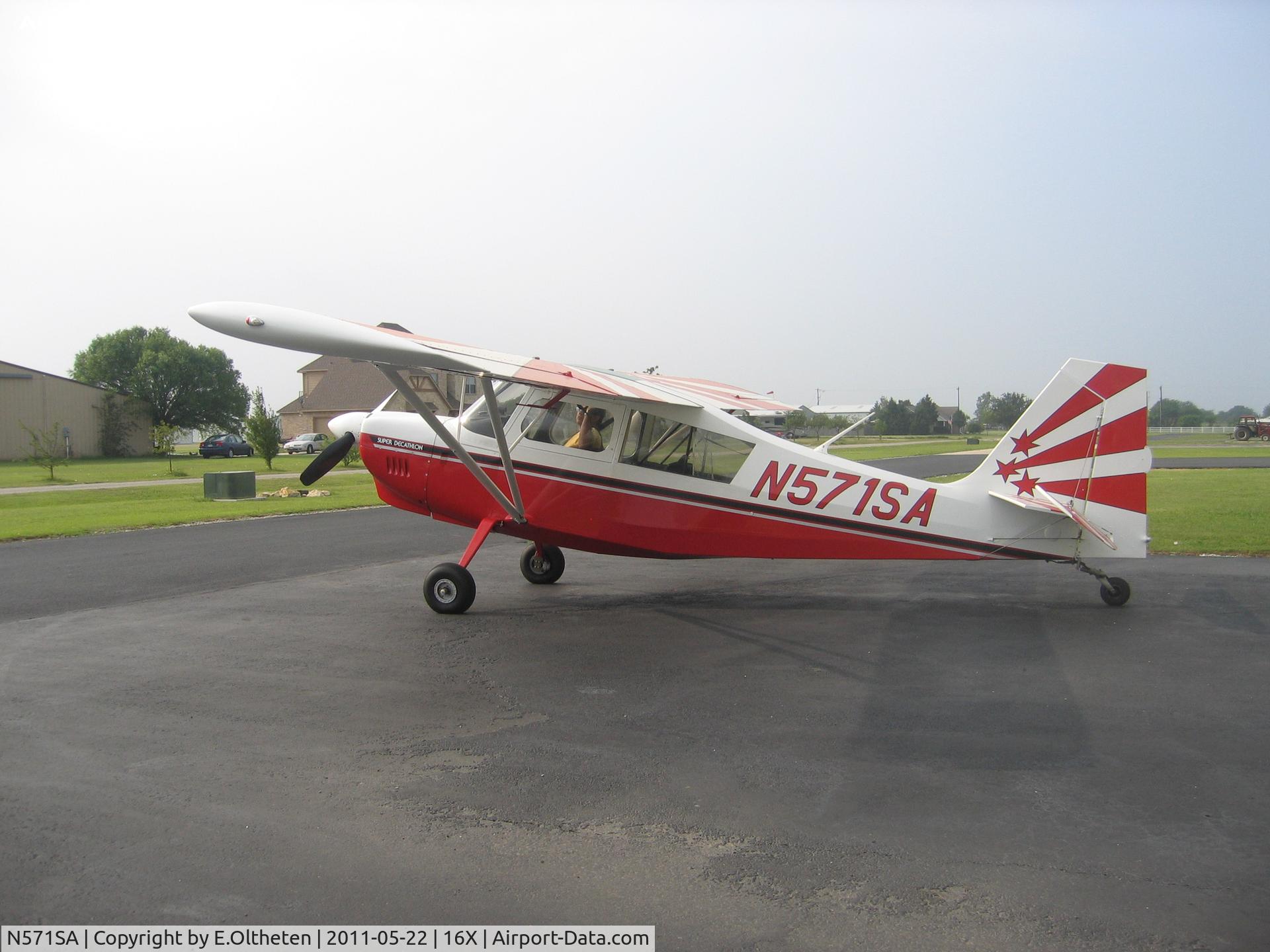 N571SA, 2005 American Champion 8KCAB Super Decathlon C/N 1009-2005, Super Decathlon taken at Propwash Tx.