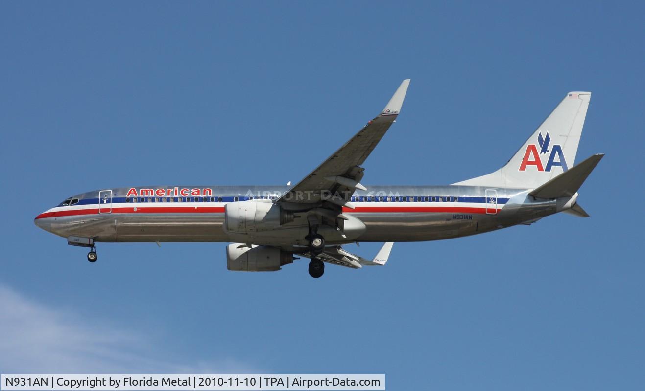 N931AN, 2000 Boeing 737-823 C/N 30079, American