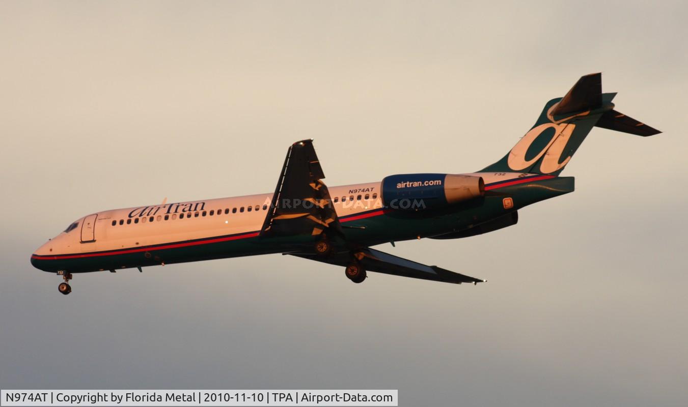 N974AT, 2002 Boeing 717-200 C/N 55034, Air Tran 717