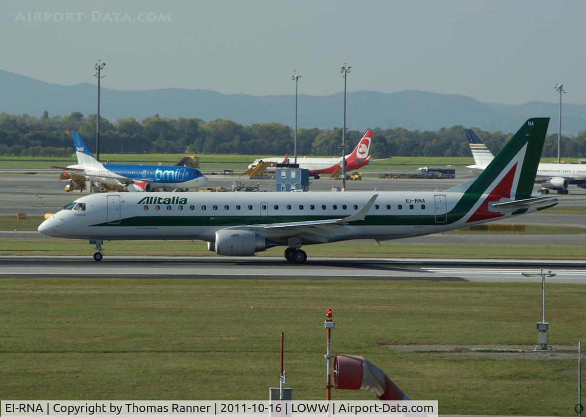 EI-RNA, 2011 Embraer 190LR (ERJ-190-100LR) C/N 19000470, Alitalia Embraear 190