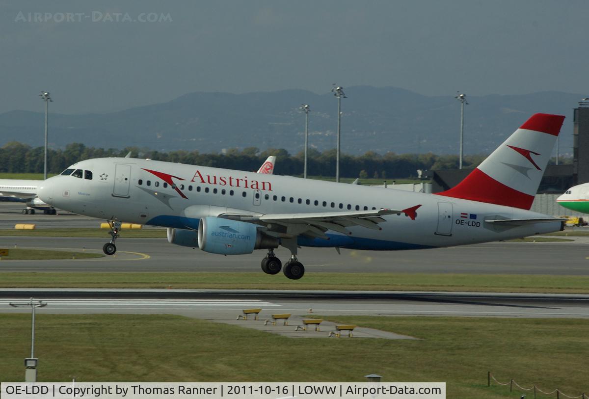 OE-LDD, 2005 Airbus A319-112 C/N 2416, Austrian Airlines Airbus A319