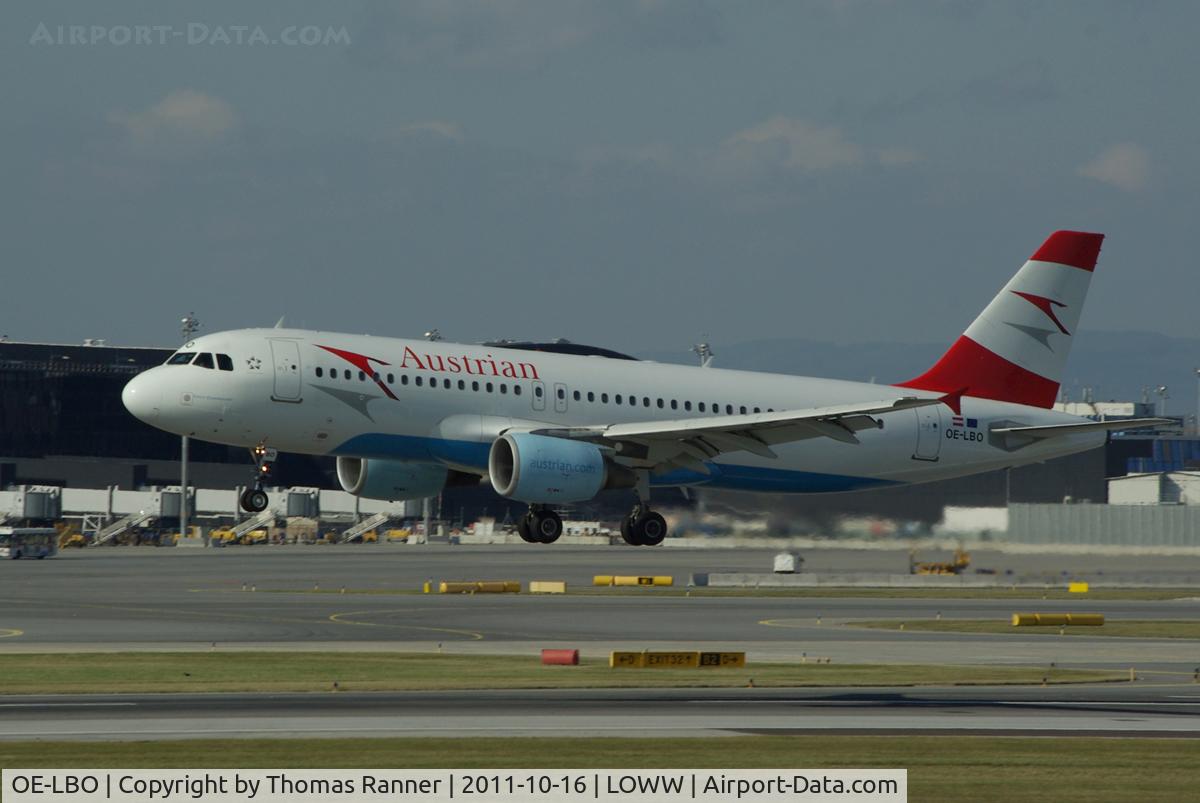 OE-LBO, 1998 Airbus A320-214 C/N 776, Austrian Airlines Airbus A320