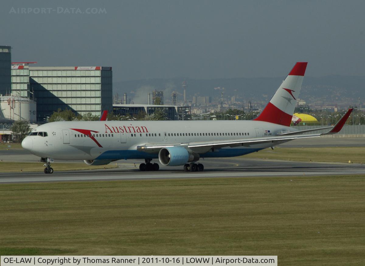 OE-LAW, 1992 Boeing 767-3Z9/ER C/N 26417, Austrian Airlines Boeing 767