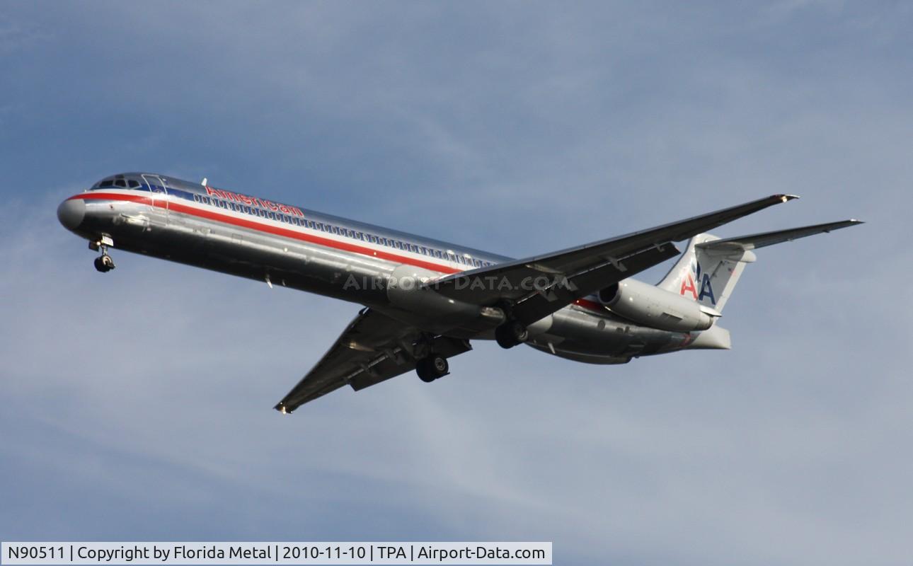 N90511, 1989 McDonnell Douglas MD-82 (DC-9-82) C/N 49805, American