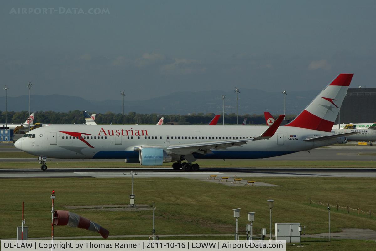 OE-LAW, 1992 Boeing 767-3Z9/ER C/N 26417, Austrian Airlines Boeing 767