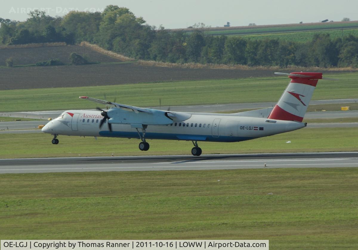 OE-LGJ, 2005 De Havilland Canada DHC-8-402Q Dash 8 C/N 4104, Austrian Arrows Bombadier DHC 8