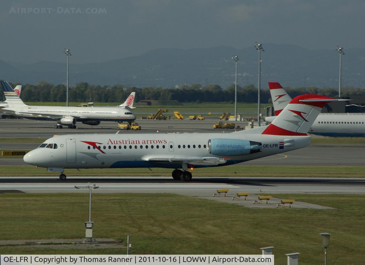 OE-LFR, 1996 Fokker 70 (F-28-0070) C/N 11572, Austrian Arrows Fokker 70