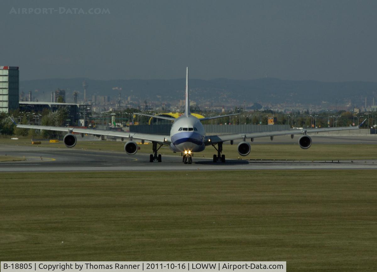 B-18805, 2001 Airbus A340-313X C/N 415, China Airlines Airbus A340
