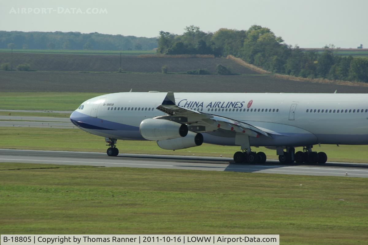 B-18805, 2001 Airbus A340-313X C/N 415, China Airlines Airbus A340