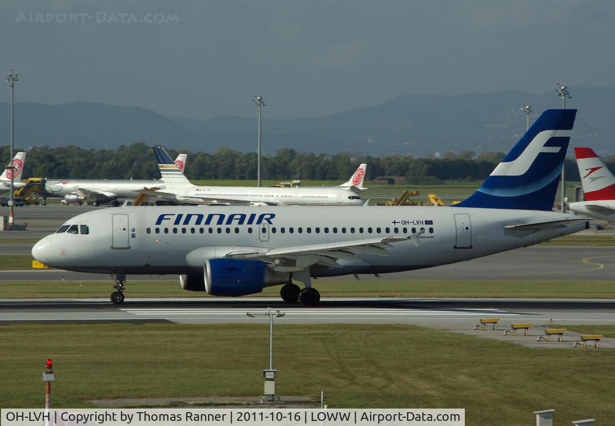 OH-LVH, 2000 Airbus A319-112 C/N 1184, Finnair Airbus A319