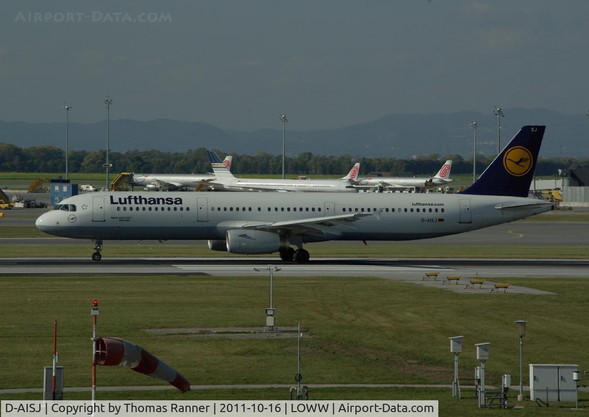 D-AISJ, 2008 Airbus A321-231 C/N 3360, Lufthansa Airbus A321