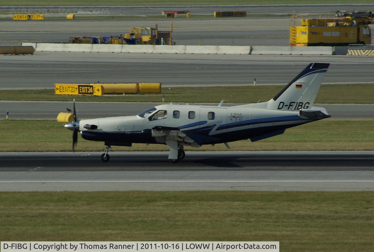 D-FIBG, 2007 Socata TBM-850 C/N 431, private Socata TBM-850
