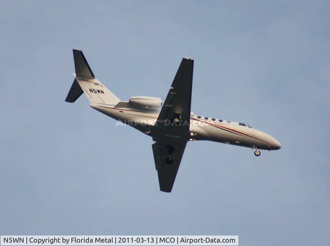 N5WN, 2007 Cessna 525B CitationJet CJ3 C/N 525B0204, Cessna CJ3