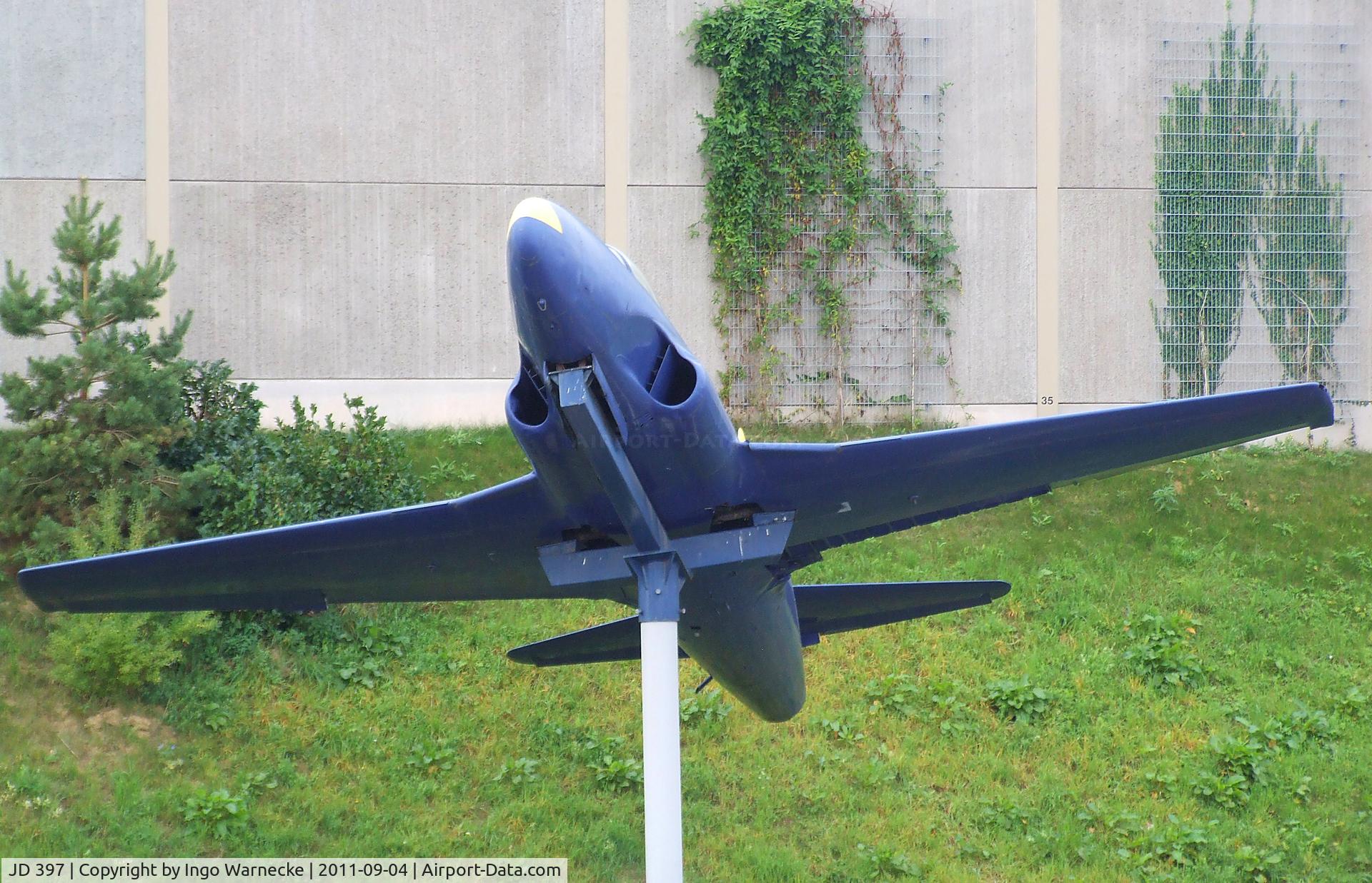 JD 397, Lockheed T-33A Shooting Star C/N 580-1678, Lockheed T-33A at the Auto & Technik Museum, Sinsheim