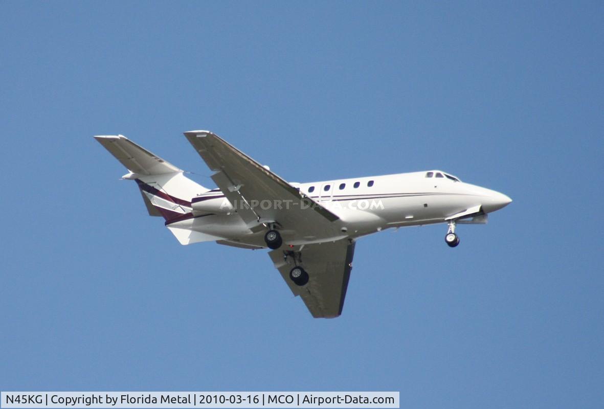 N45KG, 1980 British Aerospace HS.125-700A C/N 257189, HS 700A