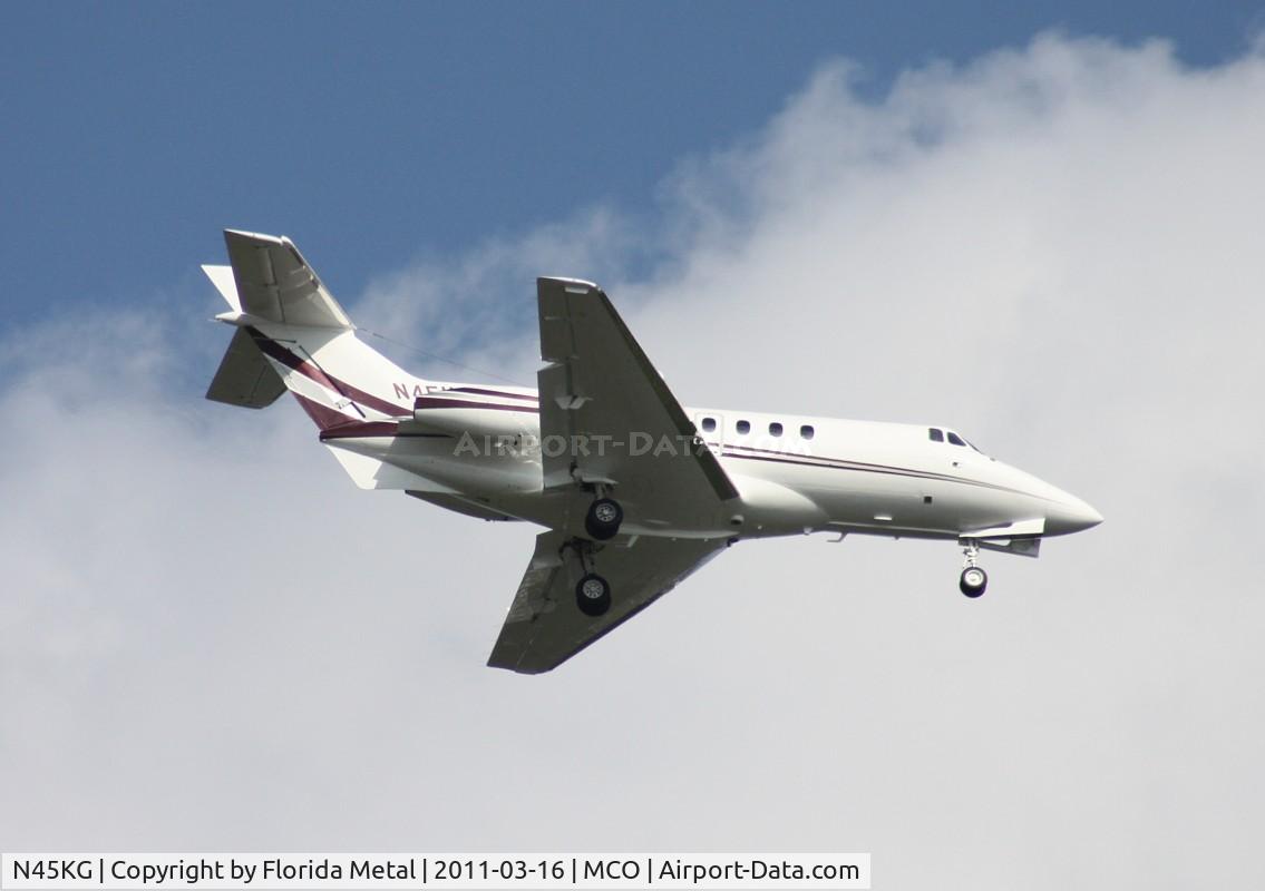 N45KG, 1980 British Aerospace HS.125-700A C/N 257189, HS 700A