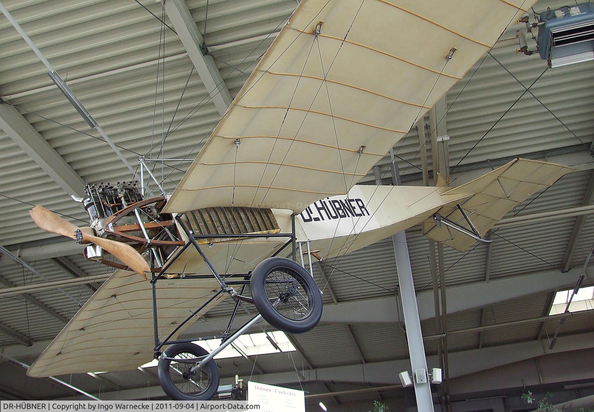DR-HÜBNER, 1912 Hugo Hübner Eindecker IV C/N 1, Dr. Hugo Hübner Eindecker IV at the Auto & Technik Museum, Sinsheim