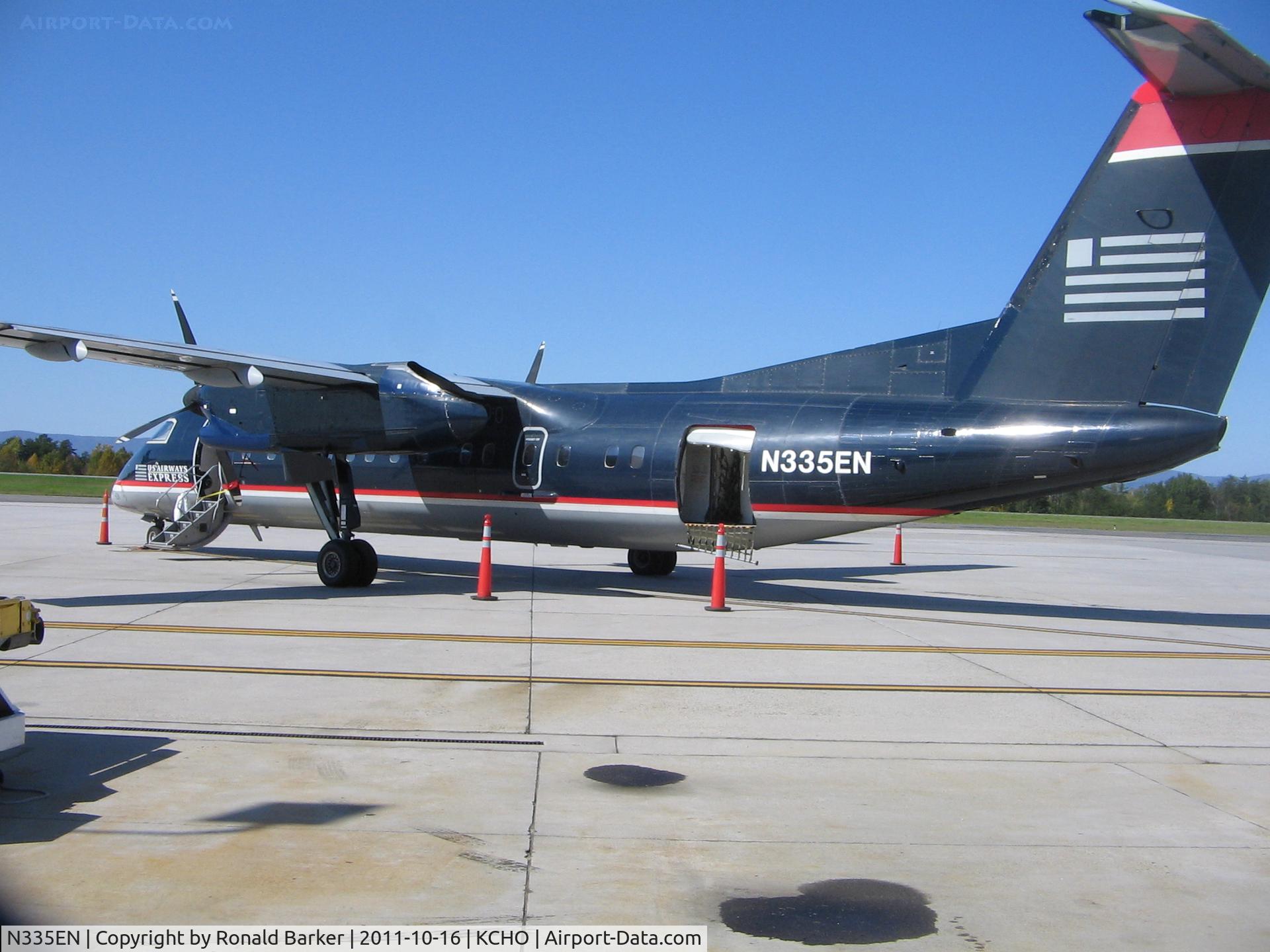 N335EN, 1994 De Havilland Canada DHC-8-311 Dash 8 C/N 375, CHO, VA