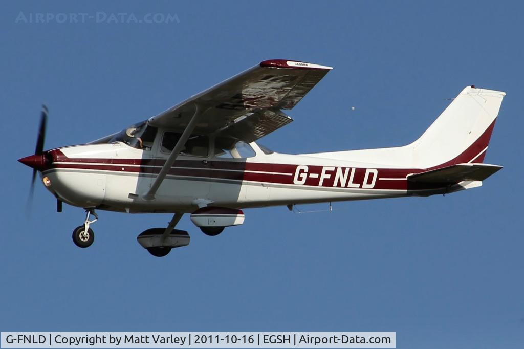G-FNLD, 1978 Cessna 172N C/N 172-70596, Arriving at EGSH.