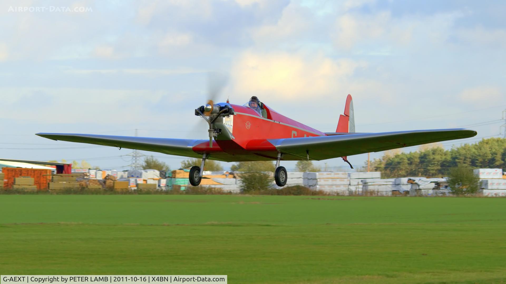 G-AEXT, 1937 Dart Kitten II C/N 123, PHOTO TAKEN AT BREIGHTON E.YORKS