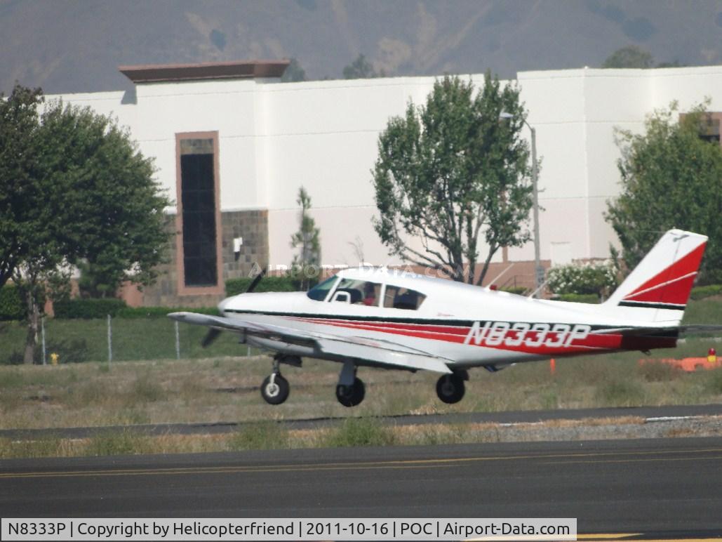 N8333P, 1963 Piper PA-24-250 Comanche C/N 24-3586, Touching down
