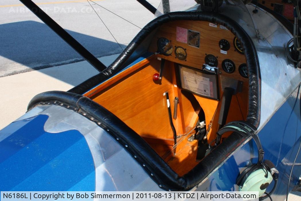 N6186L, 1993 Pietenpol Air Camper C/N 002 (N6186L), At Toledo-Metcalf during the EAA fly-in.