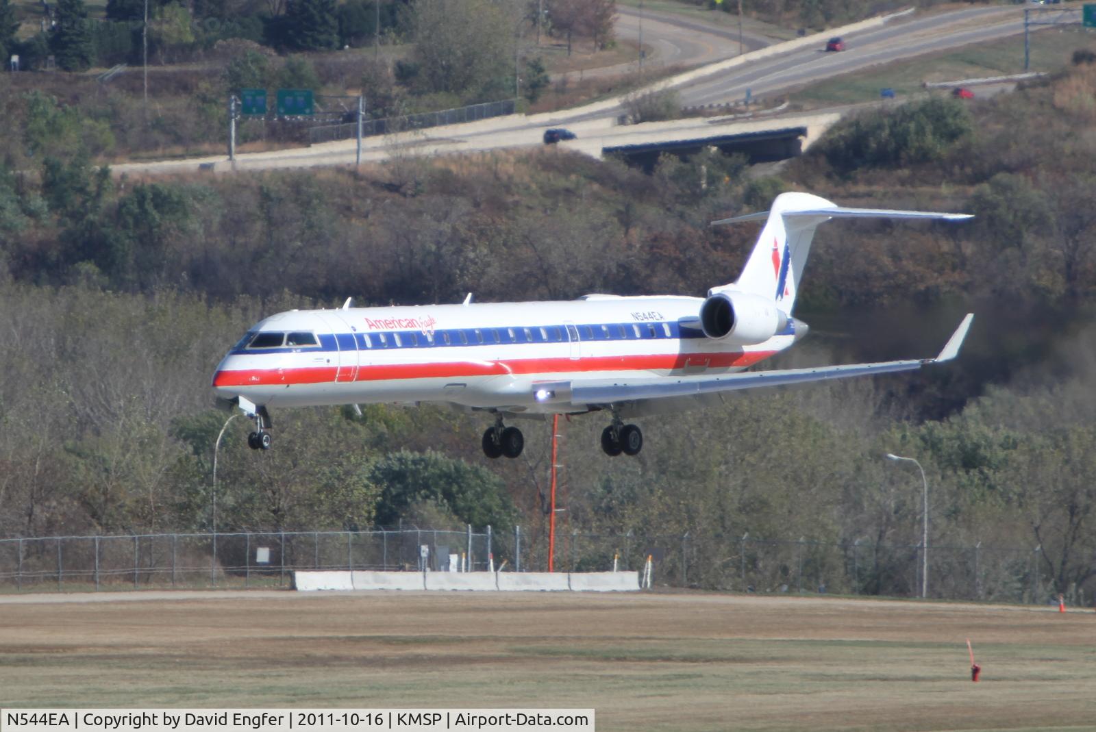 N544EA, Bombardier CRJ-702 (CL-600-2C10) Regional Jet C/N 10324, @ KMSP