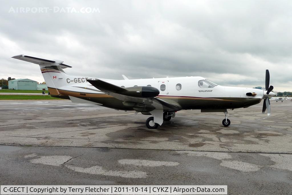 C-GECT, 2008 Pilatus PC-12/47E C/N 1040, 2008 Pilatus PC-12-47E at Toronto Buttonville