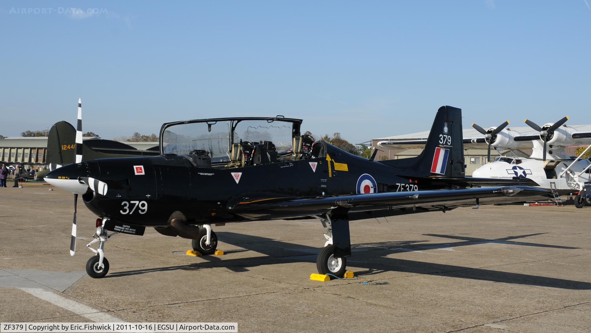 ZF379, 1992 Short S-312 Tucano T1 C/N S122/T93, 1. ZF379 at Duxford Autumn Air Show, October, 2011