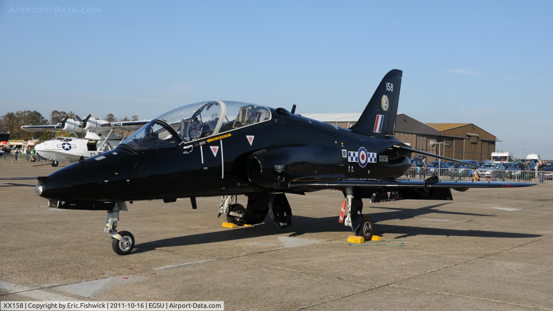 XX158, 1982 Hawker Siddeley Hawk T.1A C/N 004/312004, XX158 at Duxford Autumn Air Show, October, 2011