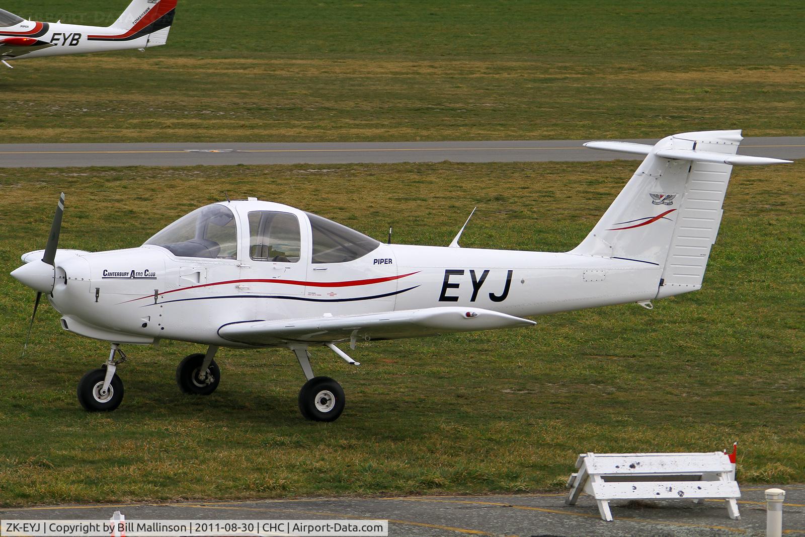 ZK-EYJ, Piper PA-38-112 Tomahawk Tomahawk C/N 38-78A0075, waiting for a driver