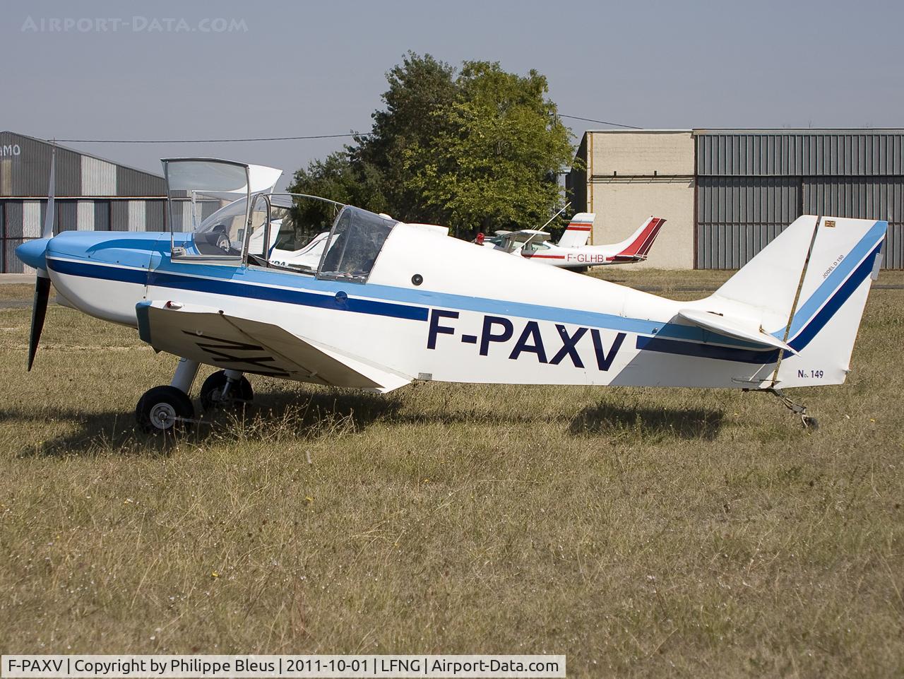 F-PAXV, Jodel D-150C C/N 149, Just after an incoming flight. Time for lunch.