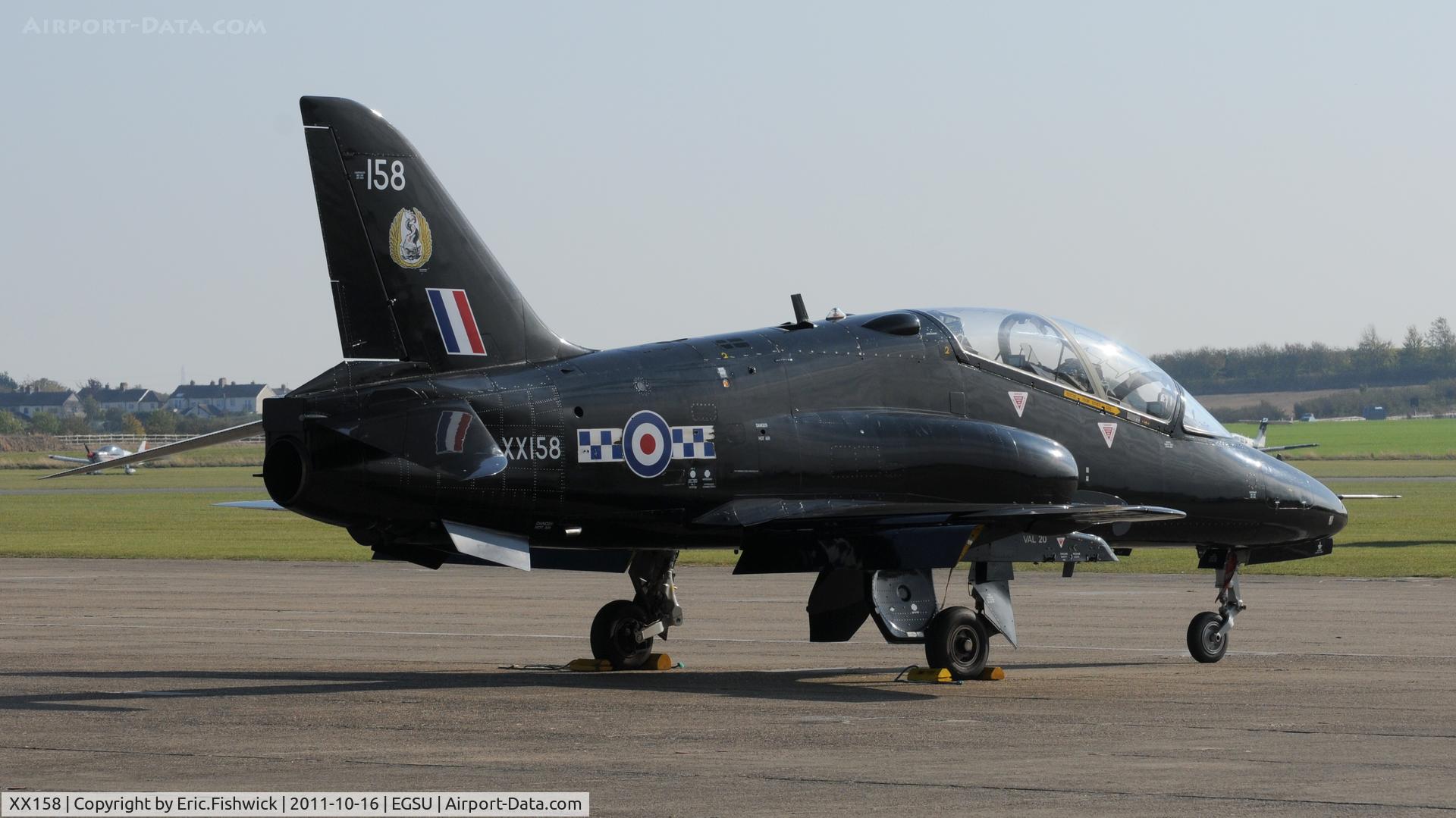 XX158, 1982 Hawker Siddeley Hawk T.1A C/N 004/312004, XX158 at Duxford Autumn Air Show, October, 2011