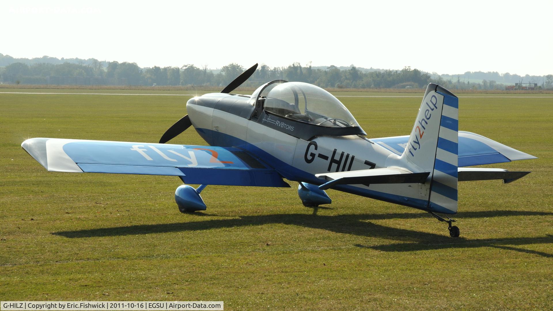 G-HILZ, 2006 Vans RV-8 C/N PFA 303-14471, 1. G-HILZ at Duxford Autumn Air Show, October, 2011