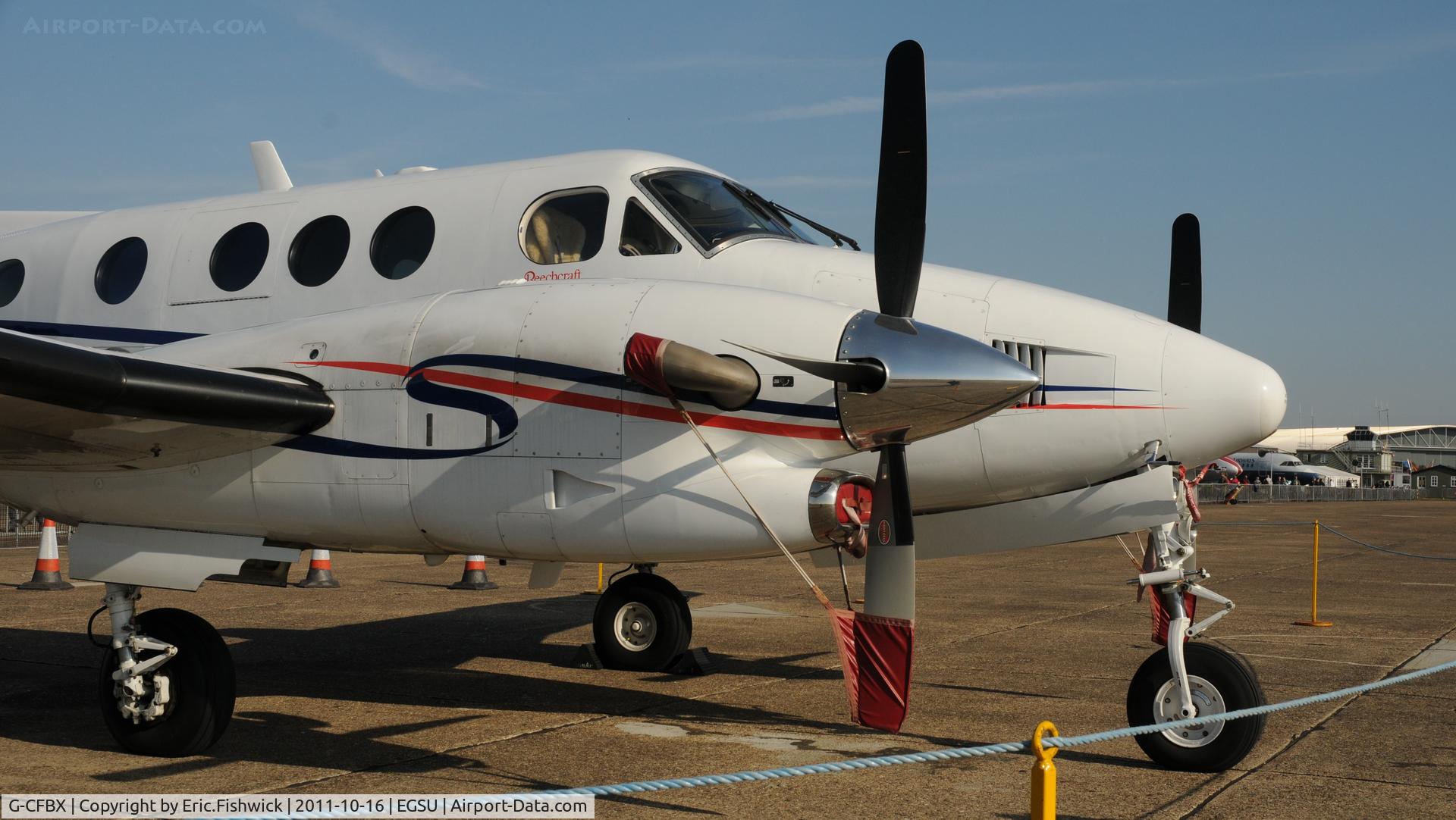 G-CFBX, 2008 Hawker Beechcraft C90GTI King Air King Air C/N LJ-1890, 3. G-CFBX at Duxford Autumn Air Show, October, 2011
