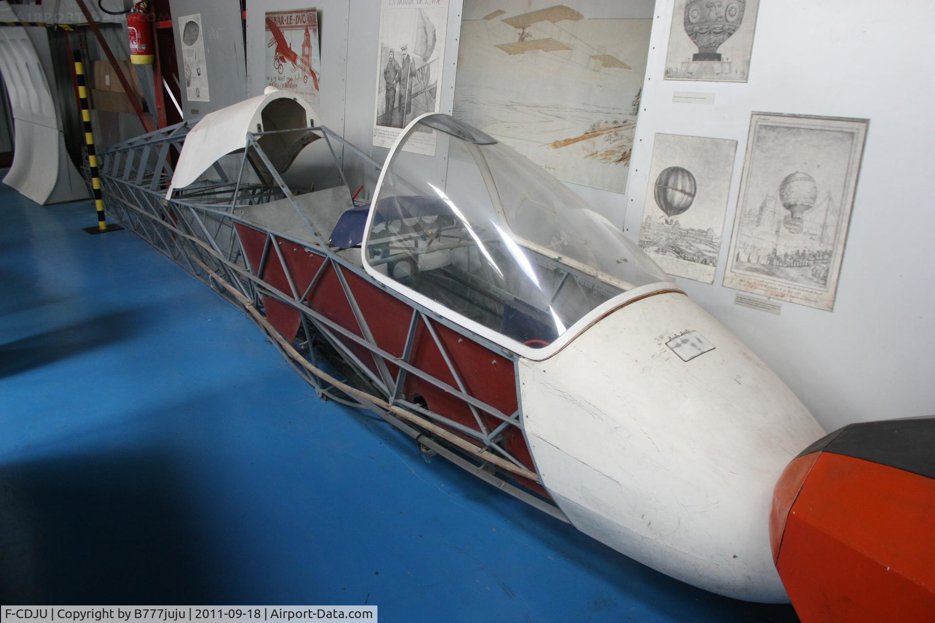 F-CDJU, Wassmer WA-30 Bijave C/N 224, preserved at Albert