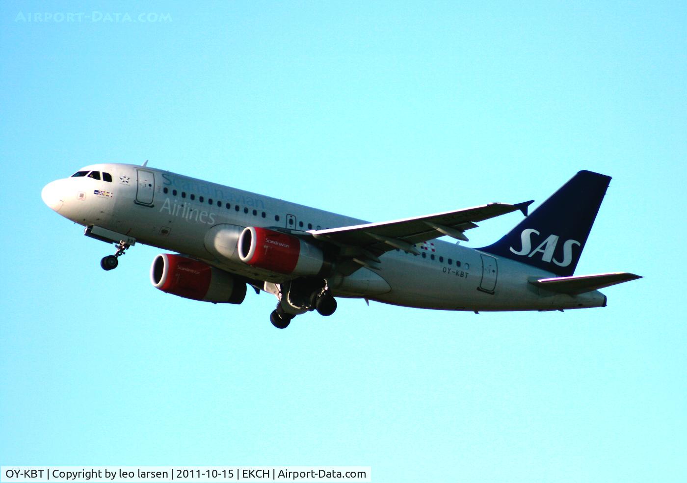 OY-KBT, 2007 Airbus A319-131 C/N 3292, T/O R-22R CPH Kastrup Copenhagen
15.10.11