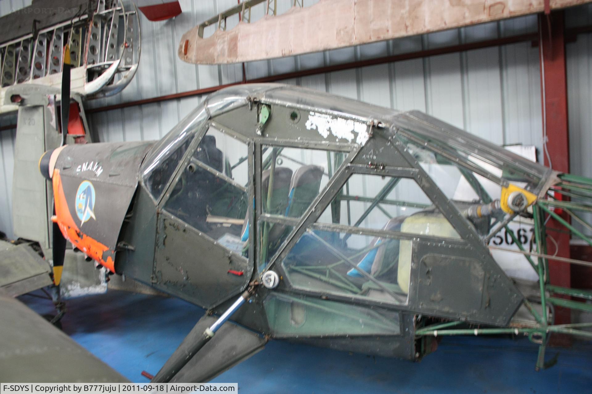 F-SDYS, Nord NC-856A Norvigie C/N 108, preserved at Albert