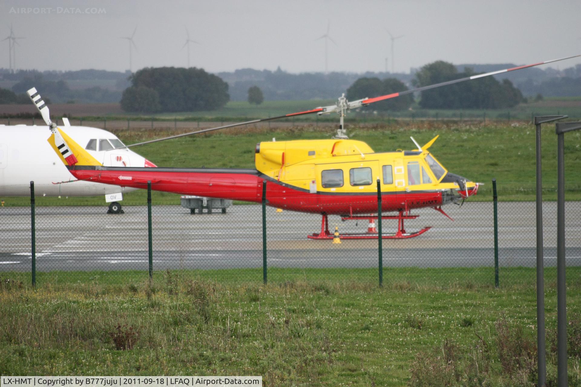 LX-HMT, Bell 212 C/N 30803, at Albert