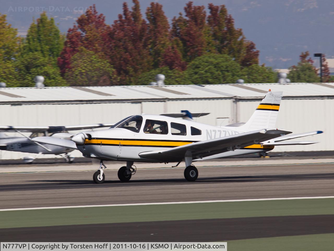 N777VP, 1974 Piper PA-28-151 Cherokee Warrior C/N 28-7415632, N777VP departing from RWY 21