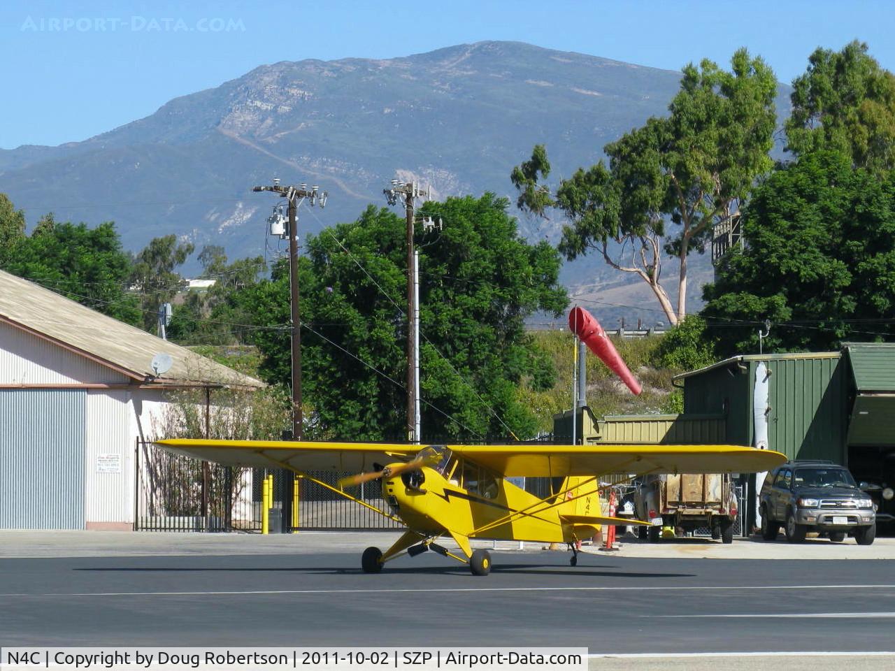 N4C, 1947 Piper J3C-65 Cub Cub C/N 22804, 1947 Piper J3C-65 CUB, Continental A&C65 65 Hp, taking the active