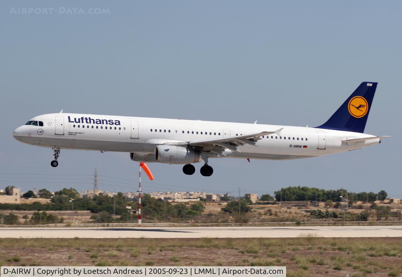 D-AIRW, 1997 Airbus A321-131 C/N 0699, Landing 31