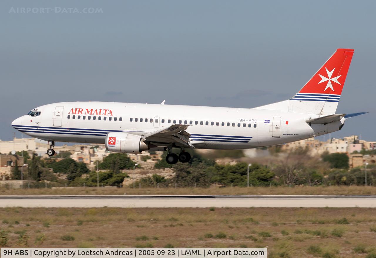 9H-ABS, 1993 Boeing 737-3Y5 C/N 25614/2467, Landing 31