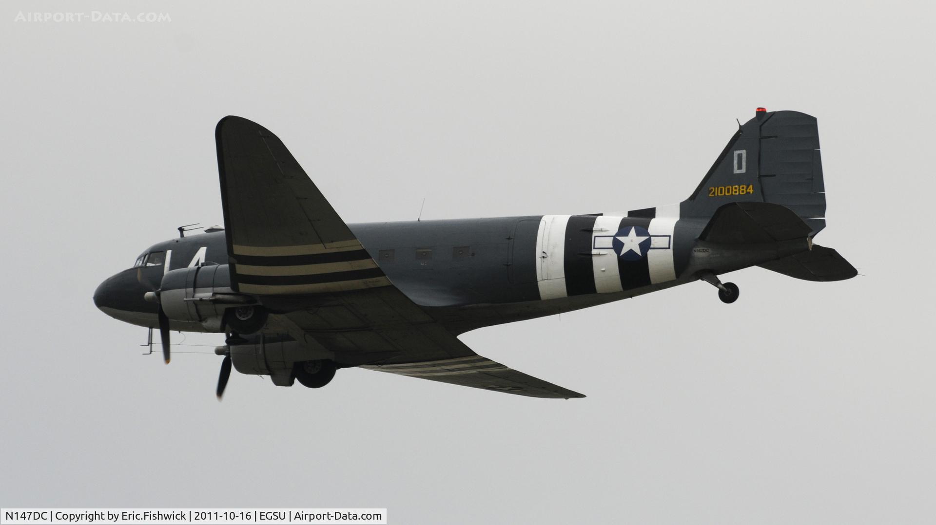 N147DC, 1943 Douglas C-47A-75-DL Skytrain C/N 19347, 44. 2100884 at Duxford Autumn Air Show, October, 2011