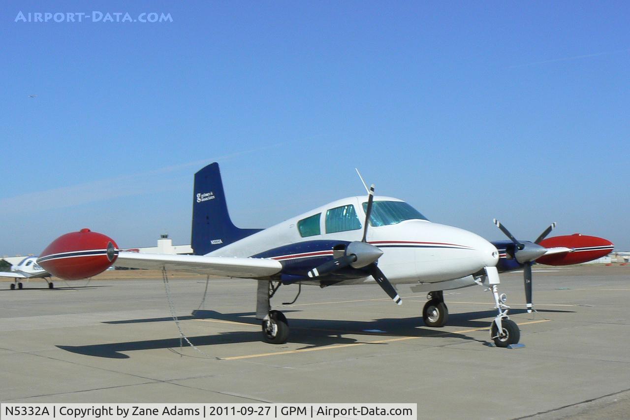 N5332A, 1957 Cessna 310 C/N 35532, At Grand Prairie Municipal