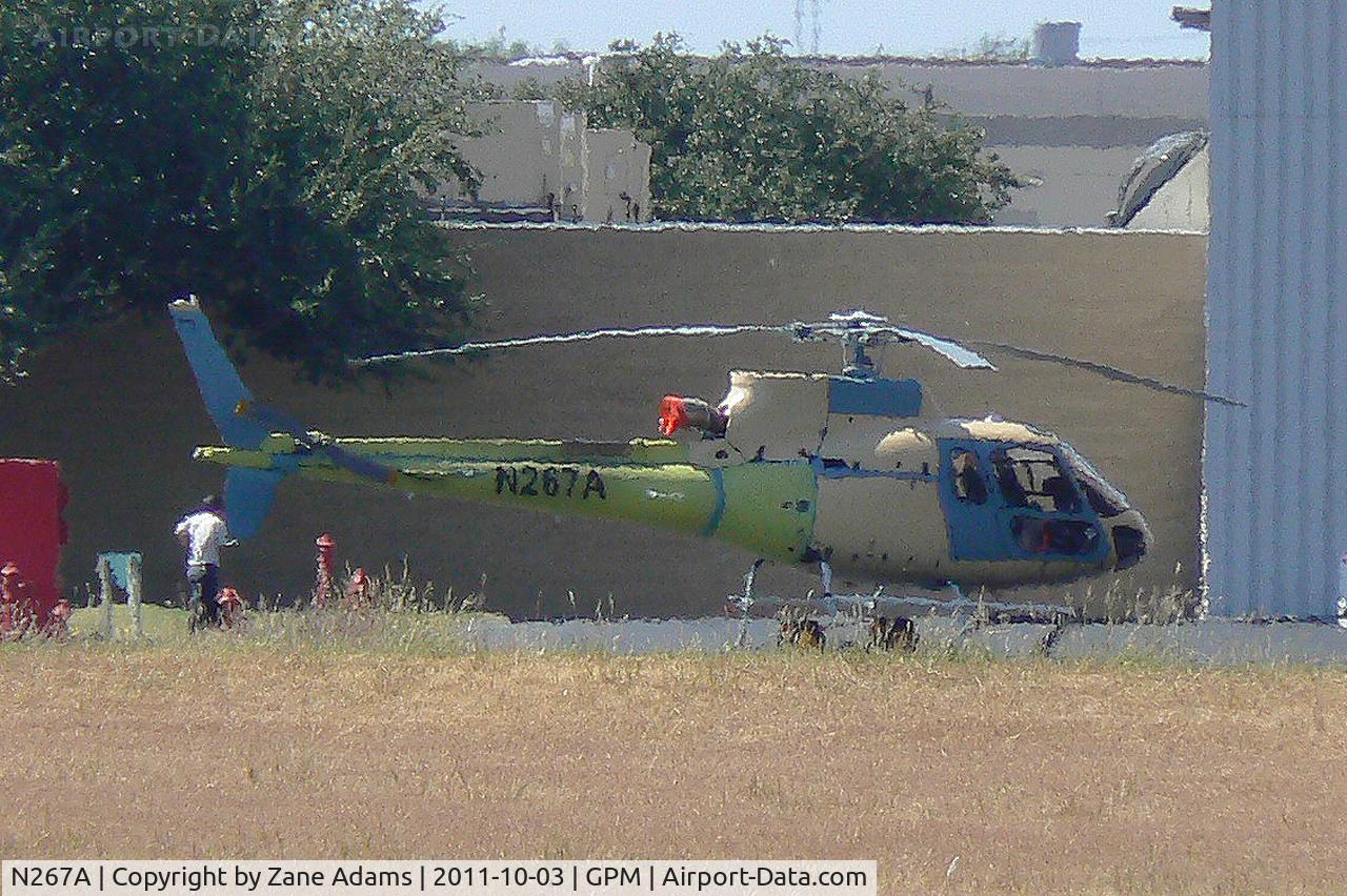 N267A, Eurocopter AS-350B-3 Ecureuil Ecureuil C/N 7222, At Grand Prairie Municipal