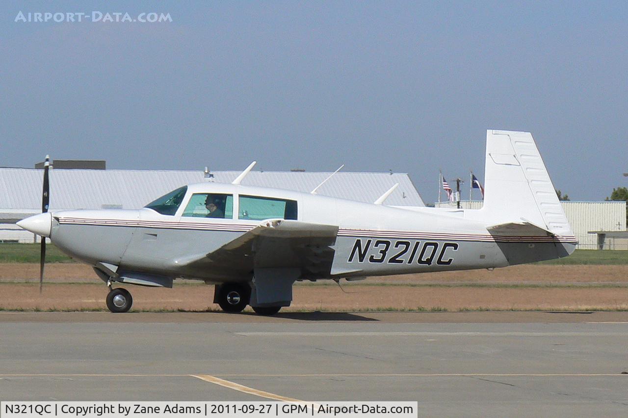 N321QC, 1980 Mooney M20K C/N 25-0353, At Grand Prairie Municipal