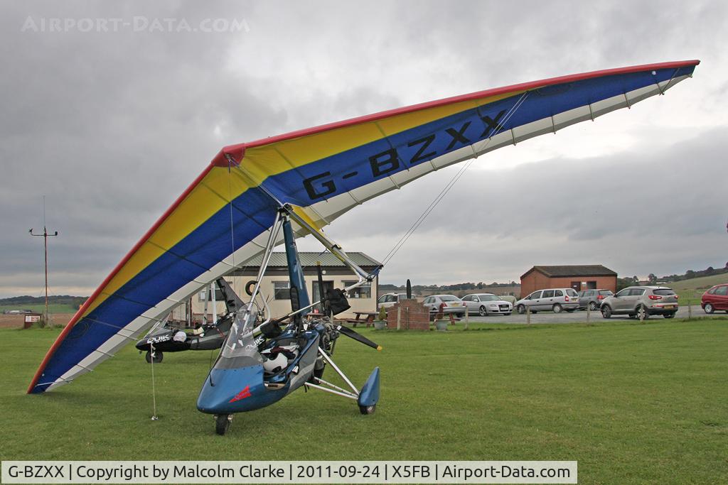 G-BZXX, 2001 Pegasus Quantum 15-912 C/N 7812, Pegasus Quantum 912, Fishburn Airfield, September 2011.