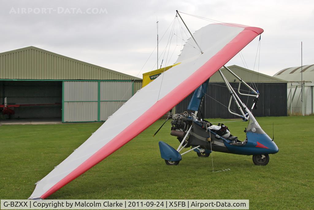 G-BZXX, 2001 Pegasus Quantum 15-912 C/N 7812, Pegasus Quantum 912, Fishburn Airfield, September 2011.